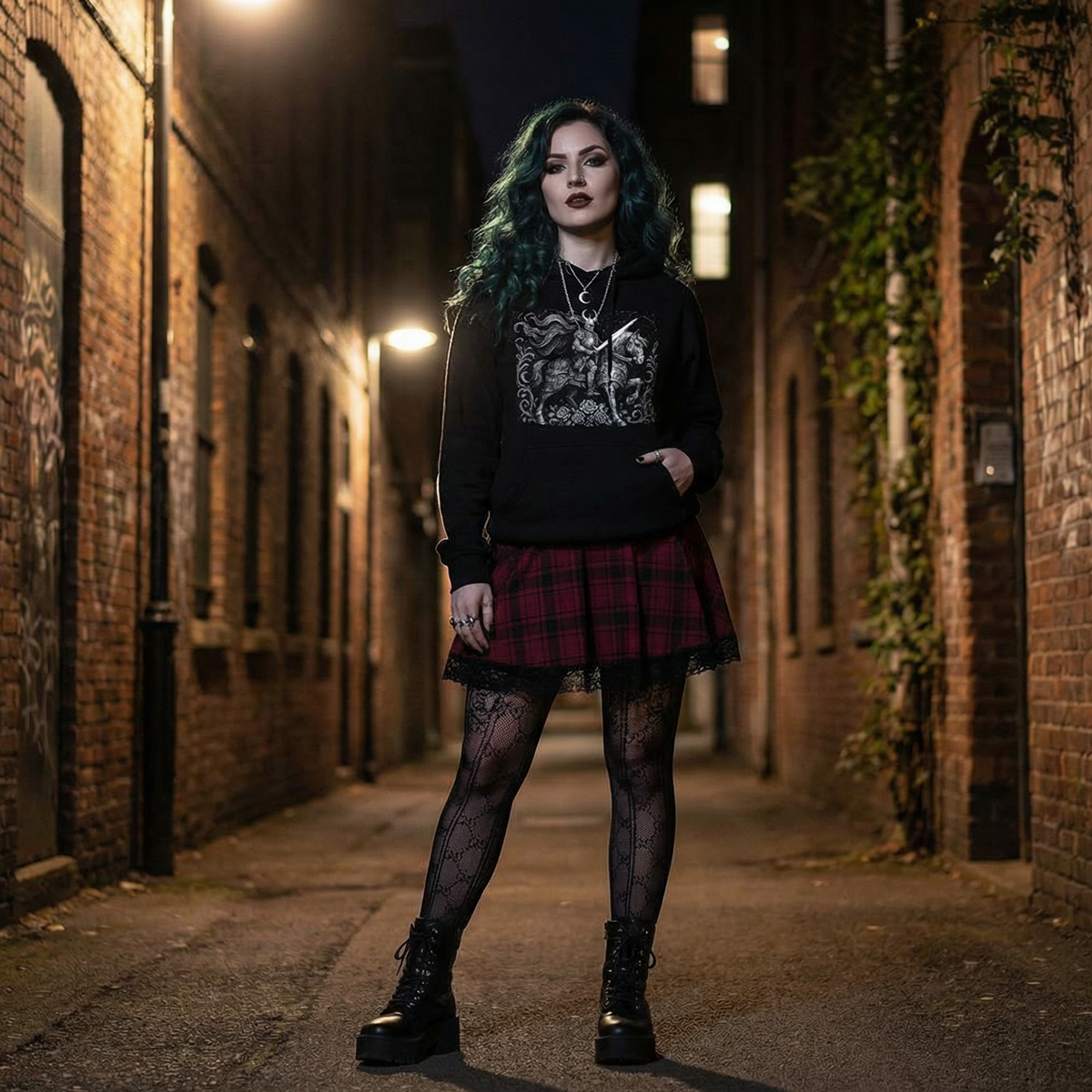 Order of the Moonlit Blade™ — Astral Knight of the Sovereign Realm Hoodie