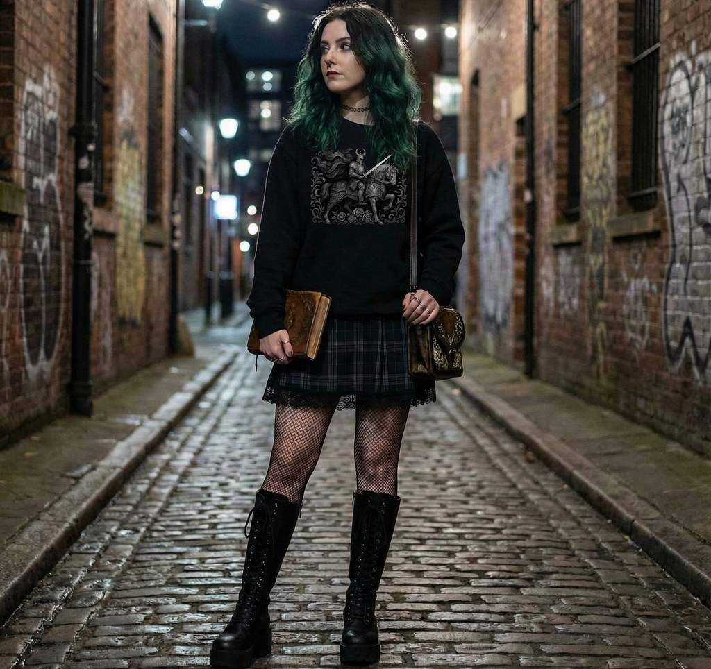 Order of the Moonlit Blade™ — Astral Knight of the Sovereign Realm Hoodie