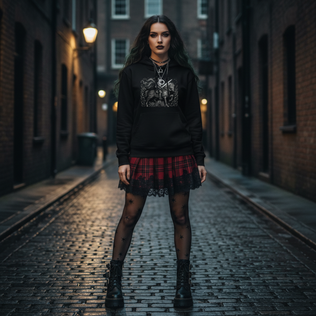 Order of the Moonlit Blade™ — Astral Knight of the Sovereign Realm Hoodie