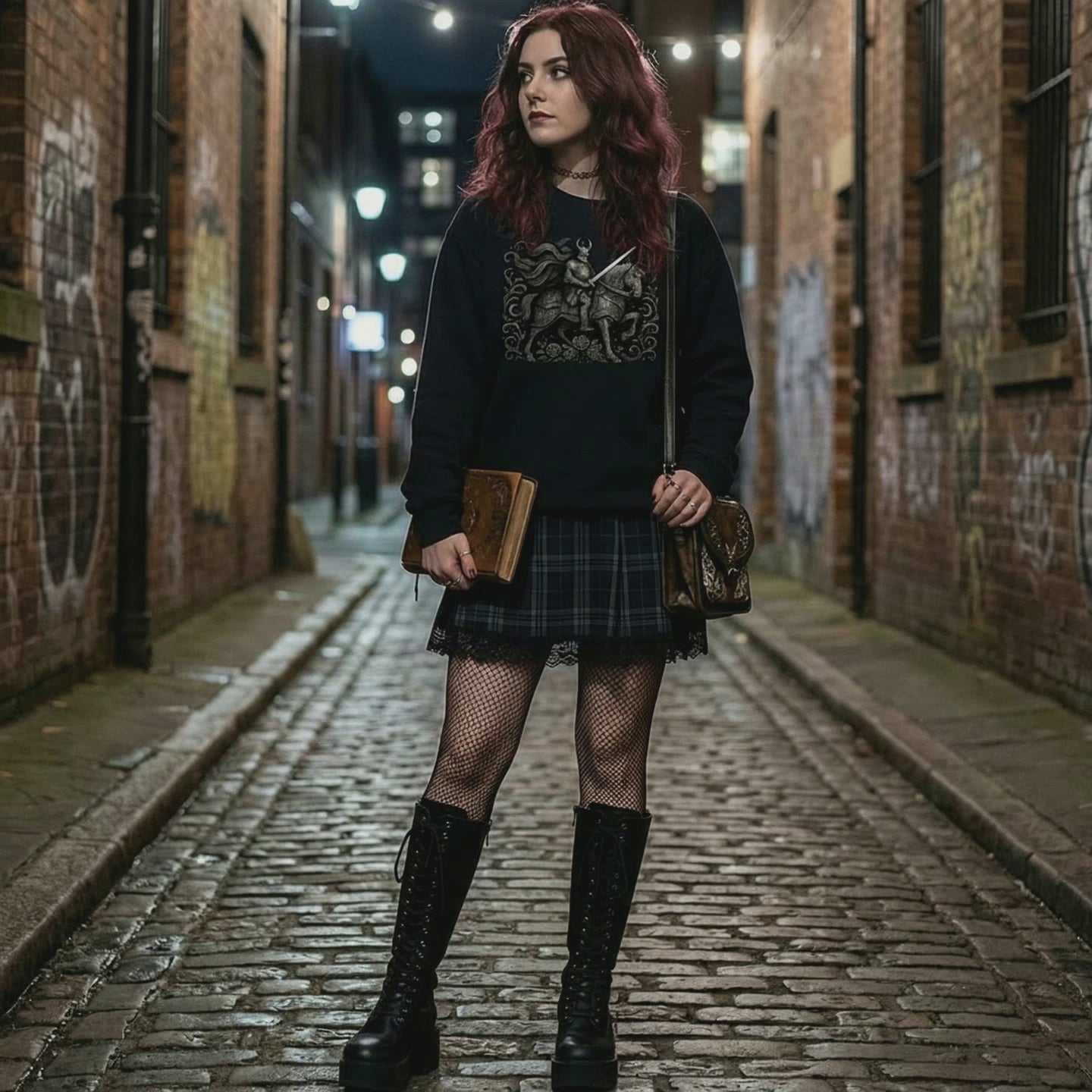 Order of the Moonlit Blade™ — Astral Knight of the Sovereign Realm Hoodie