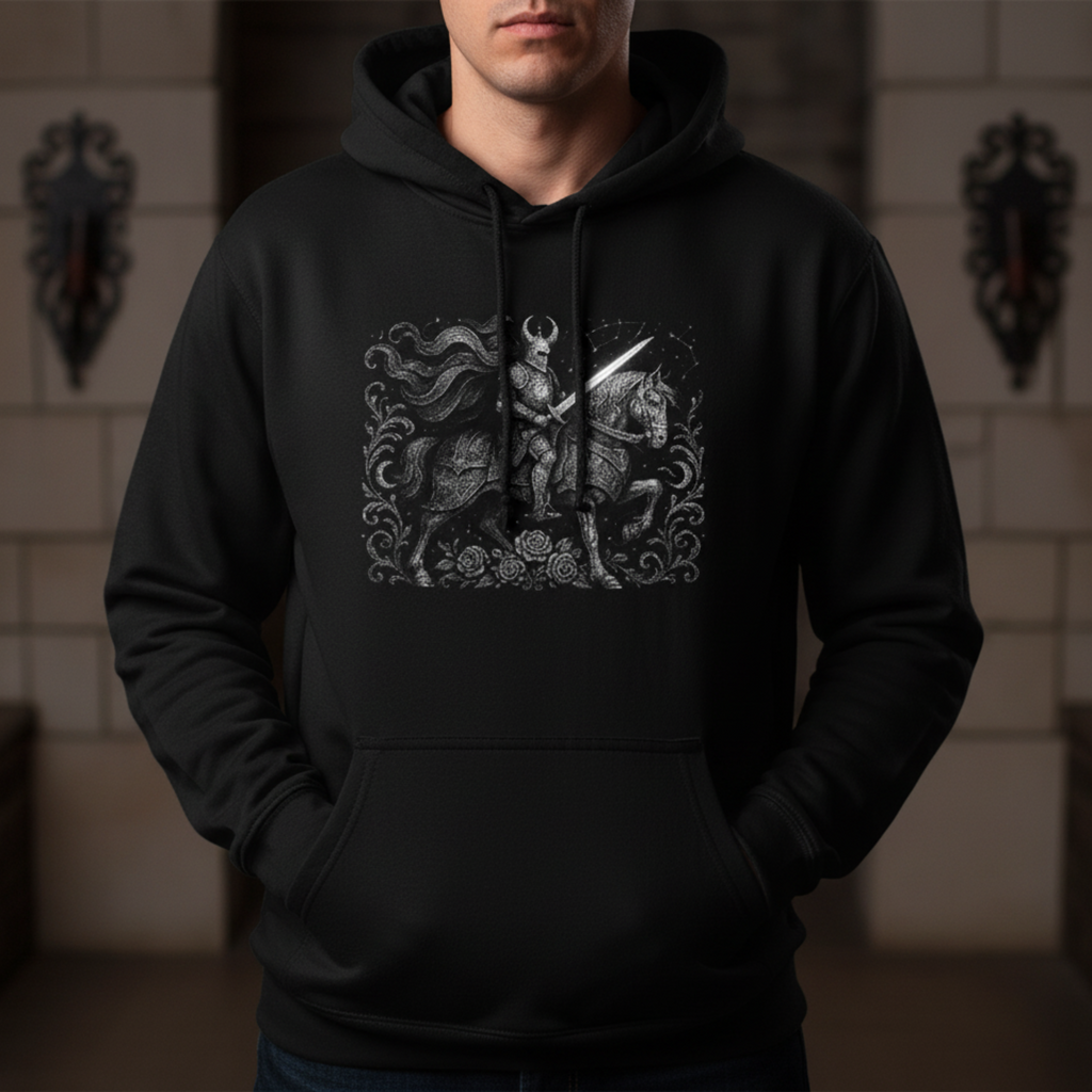 Order of the Moonlit Blade™ — Astral Knight of the Sovereign Realm Hoodie